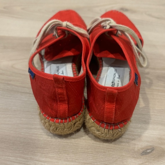 Women’s Red Gaimo Espadrilles size 38 hand made in Spain - Picture 5 of 6